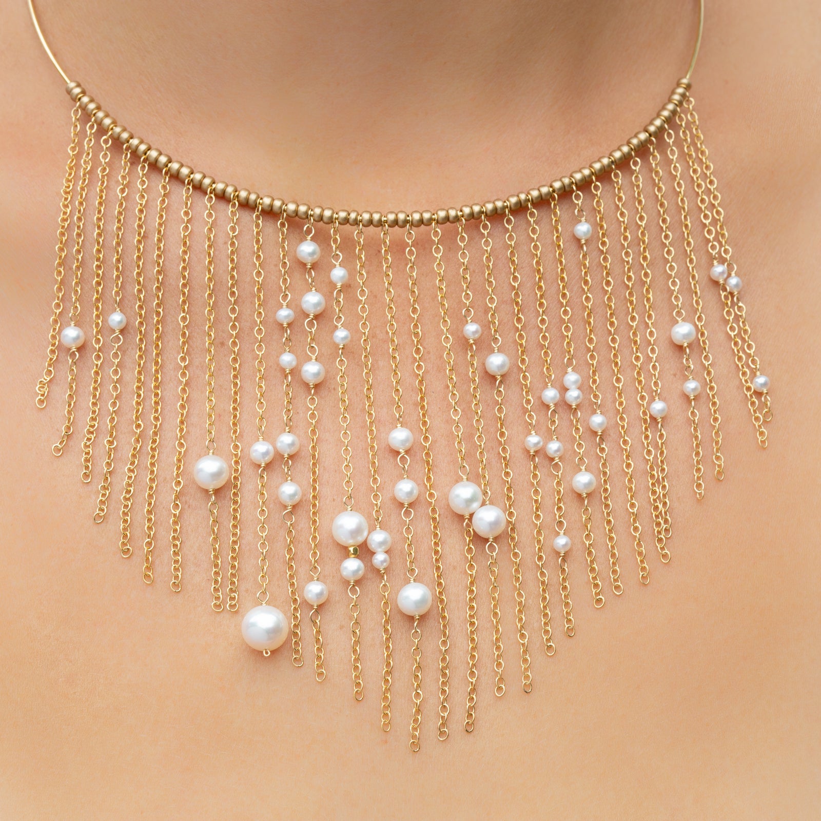 WHISPERING SKY IN FRESH WATER PEARLS