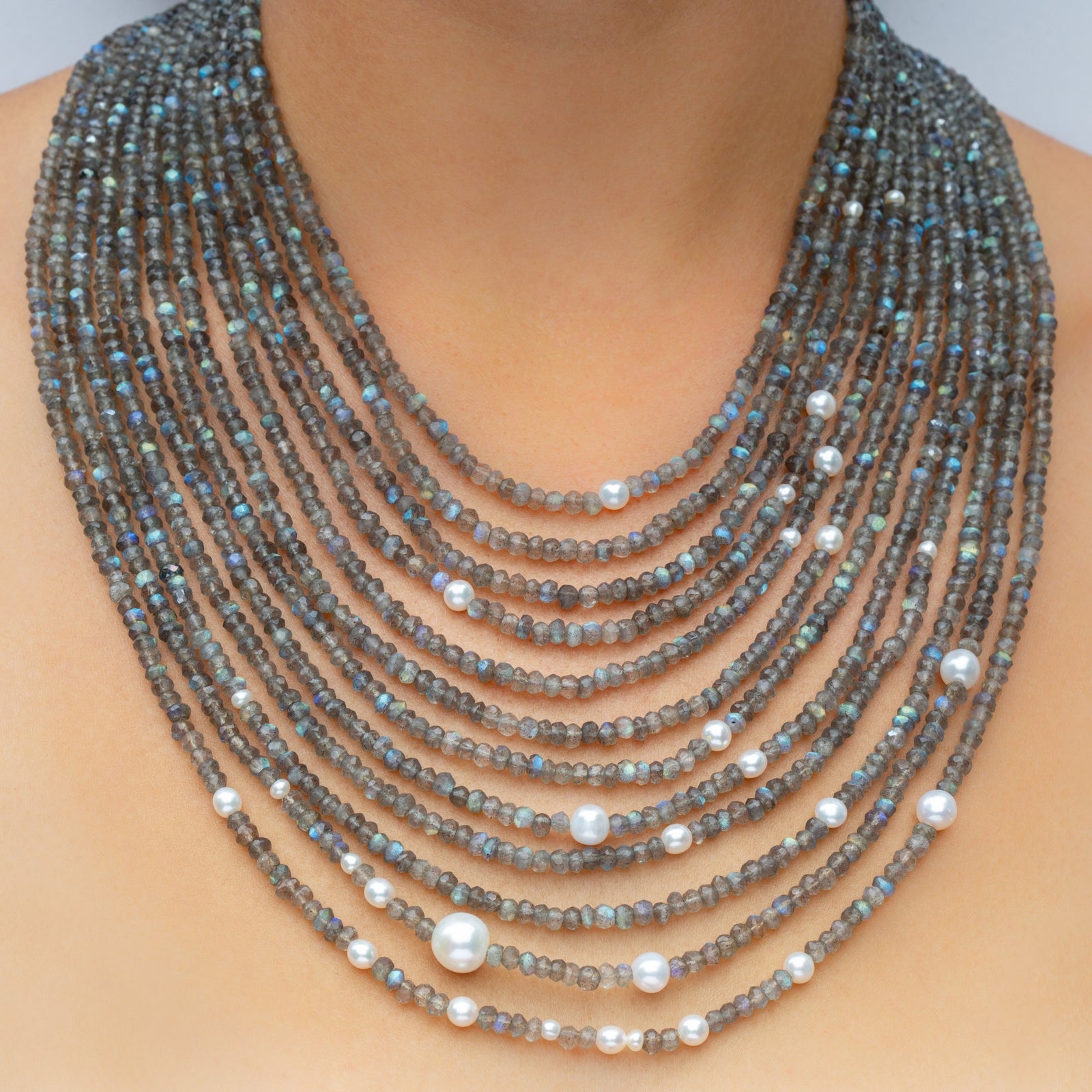 ORBIT MULTI-STRAND NACKLACE