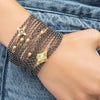 YOUR LUCKY STARS; CHAIN CUFF BRACELET